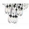Z-Lite Arden Chandelier, 27-Light, 36 In.W x 12 In.H, Matte Black/Clear 651P-27R-MB - alternate 2